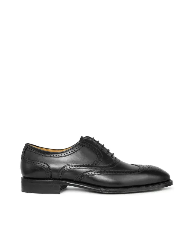 Finsbury Strand 4 Oxford herenschoenen zwart leer