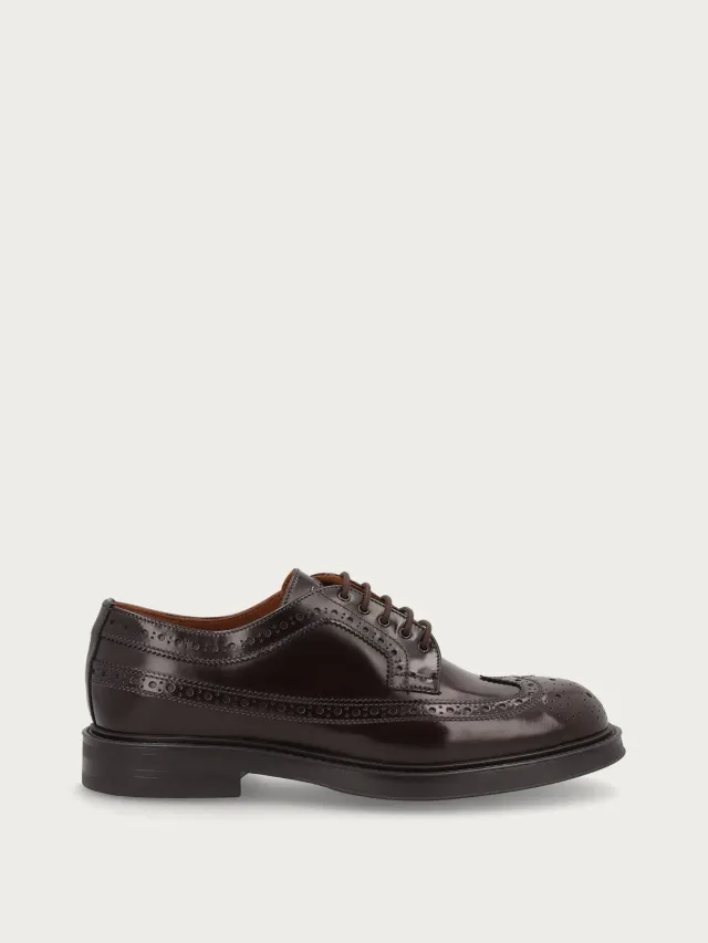 Frau Verona veterschoenen heren bruin leer brogue