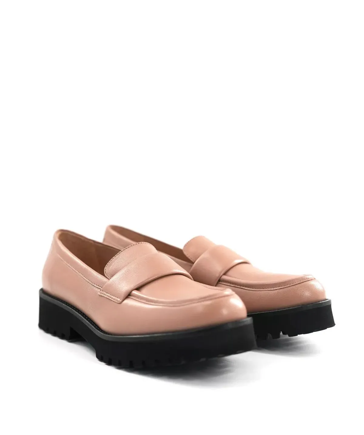 Finsbury Adèle loafers beige dames rubber zool