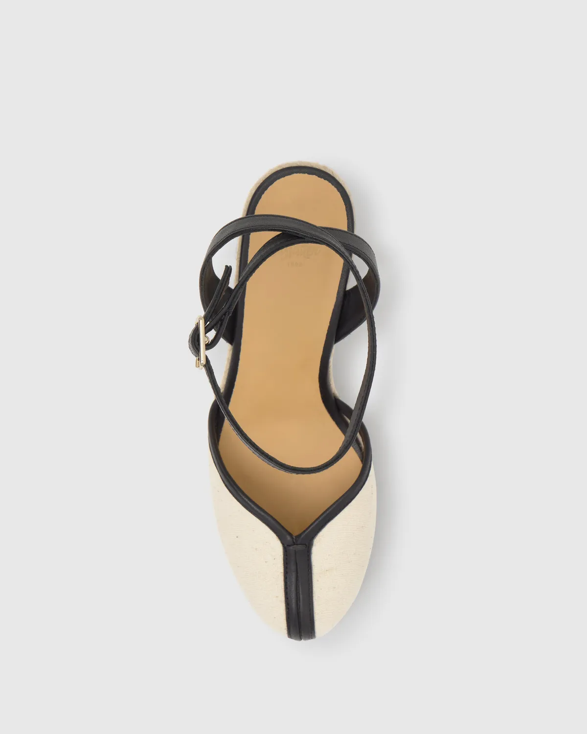 Castaner Cecilia 8/292 espadrilles ecru canvas 9 cm
