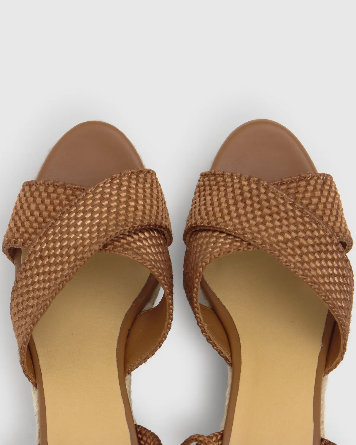 Castaner Becca/8ED/298 sleehaksandaal bruin jute