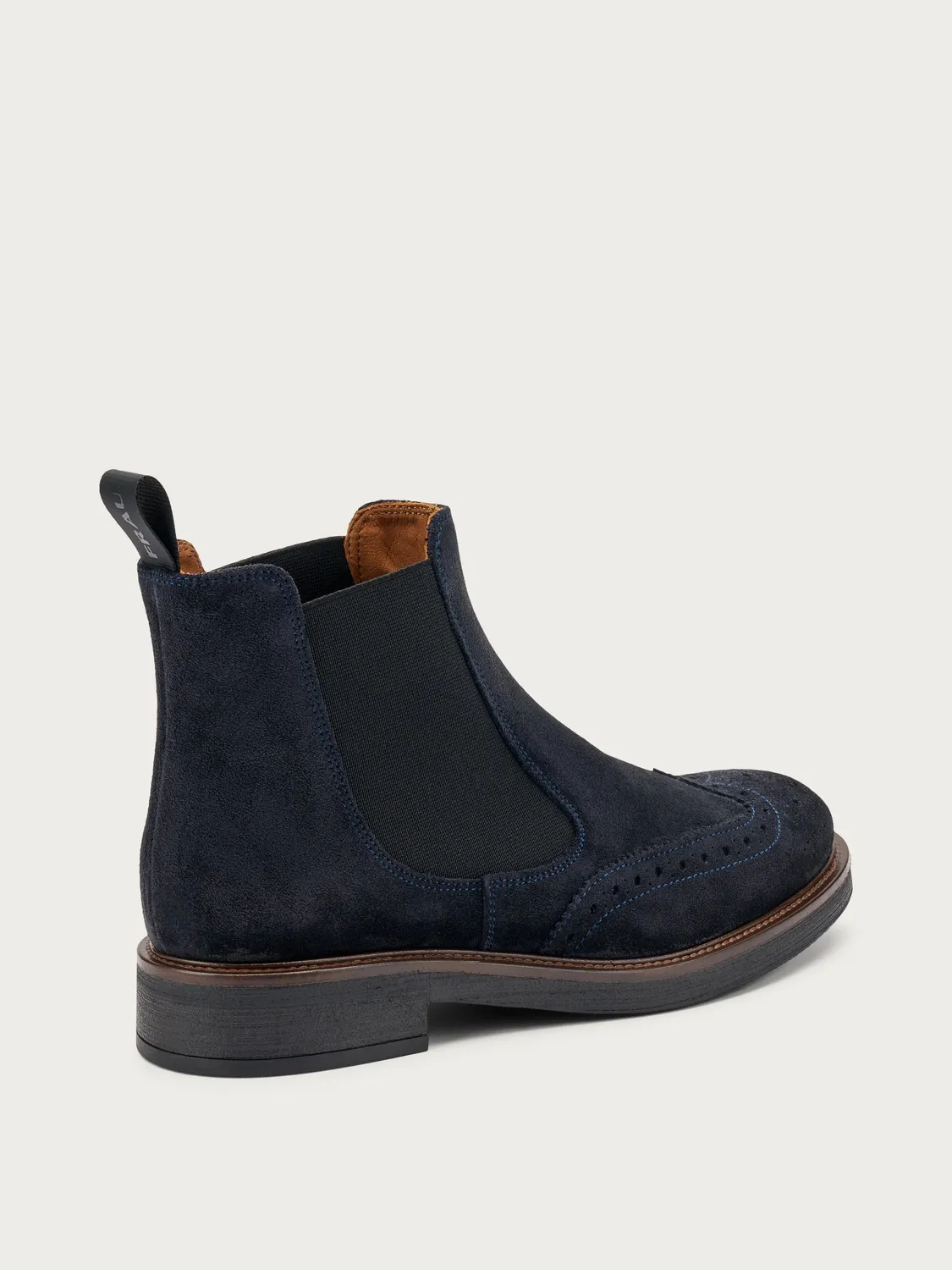 Frau Verona chelsea boots blauw suède dames