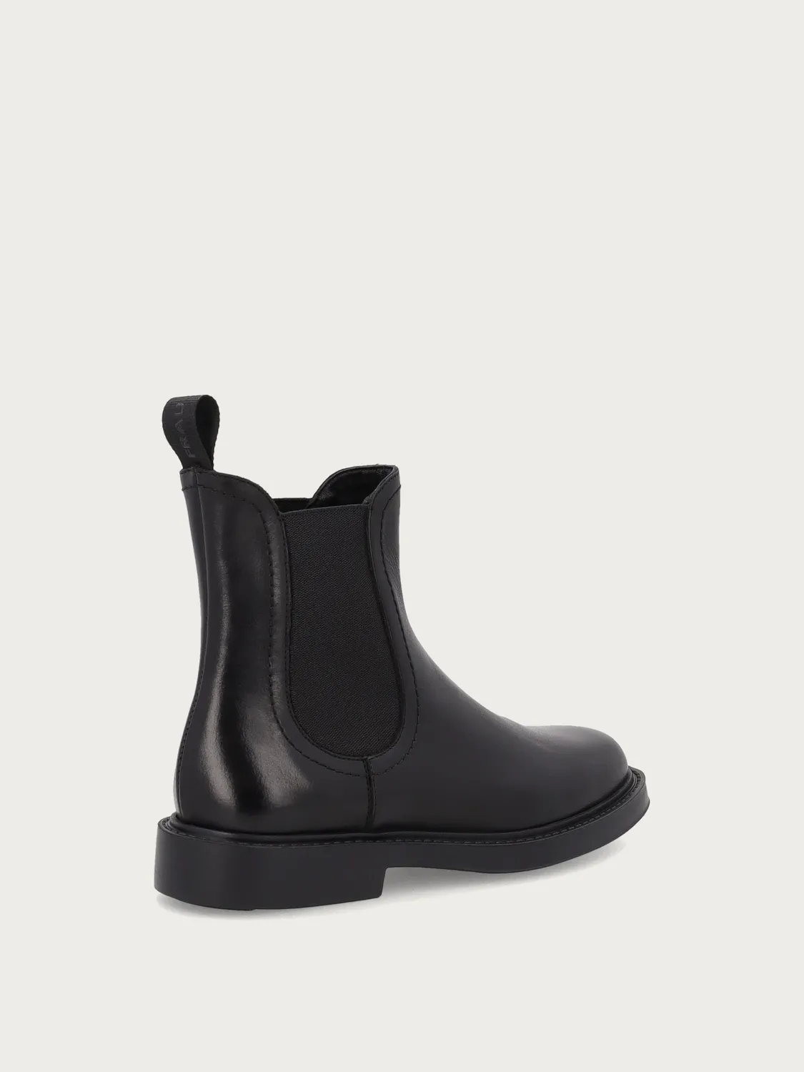 Frau Verona Beatle boots zwart leer licht