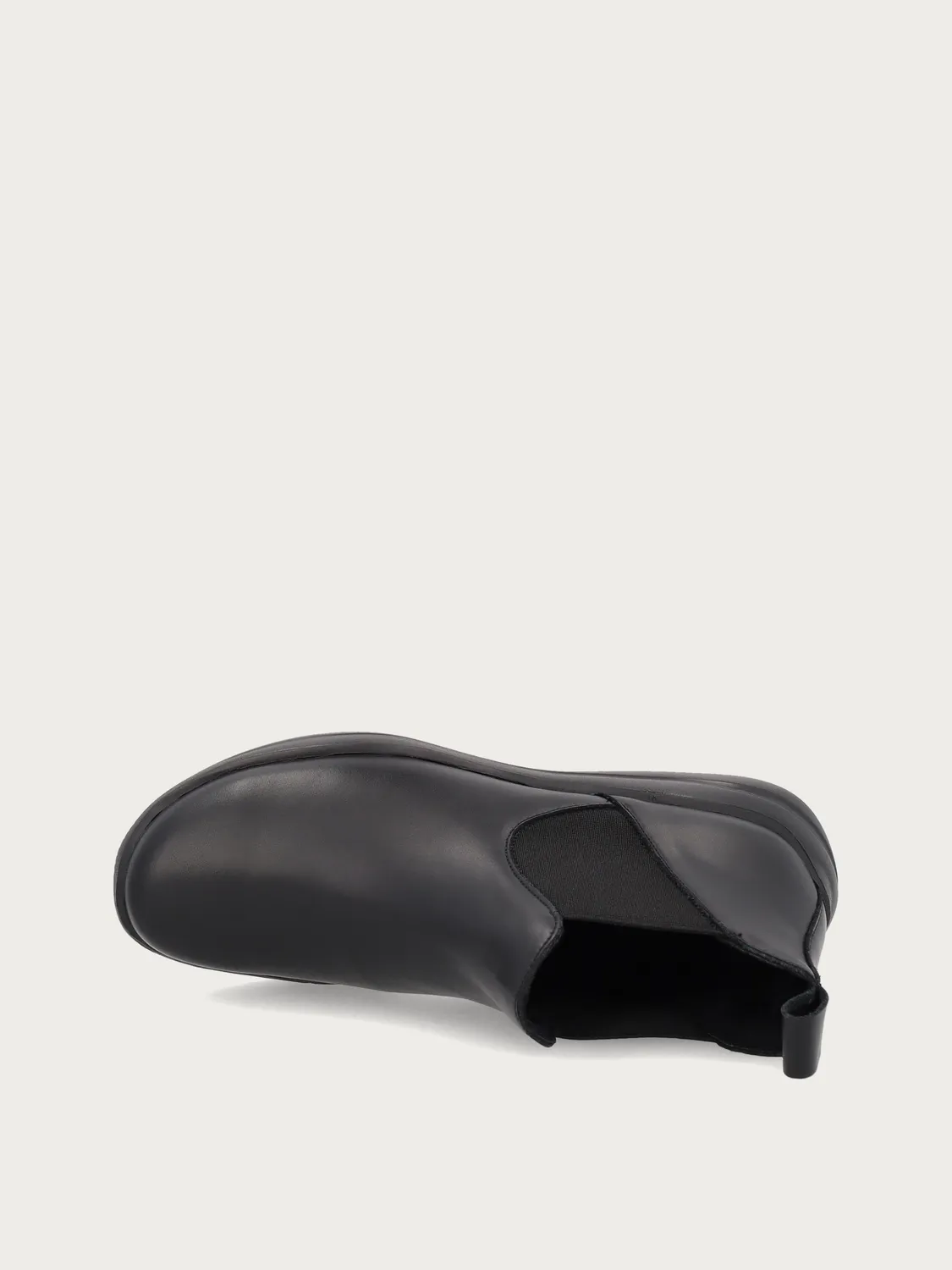 Frau Comfort Tech Beatle boots zwart gerecycled leer