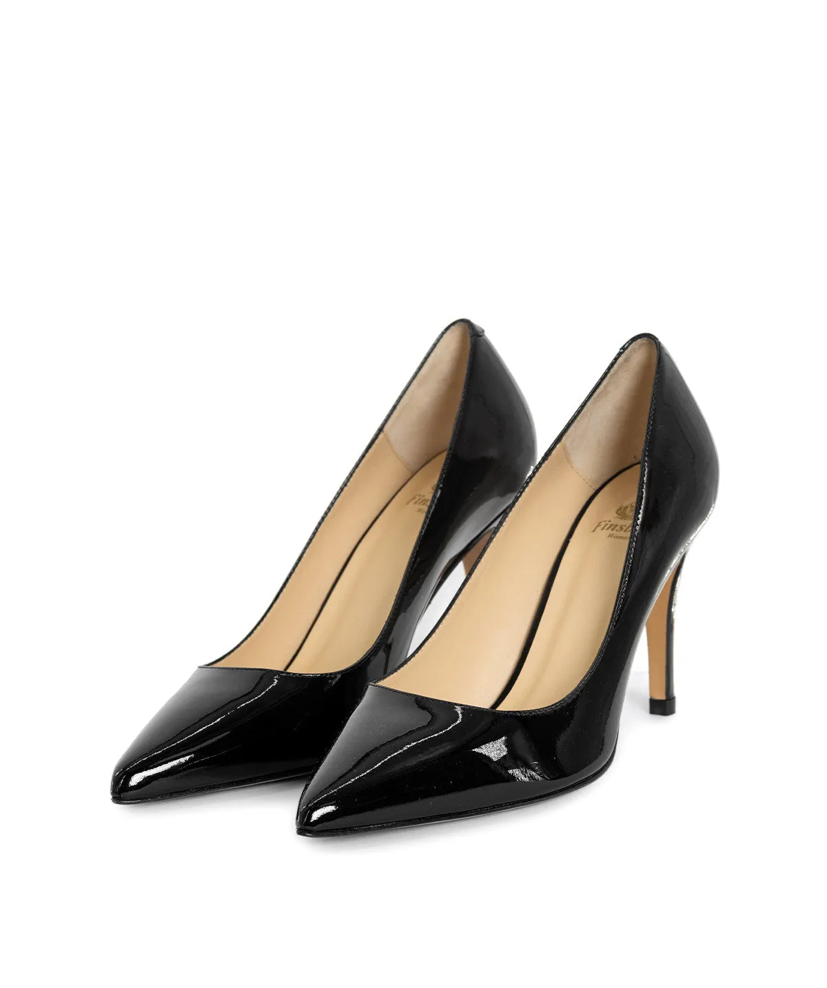 Finsbury Manon pumps zwart lak 8 cm hak