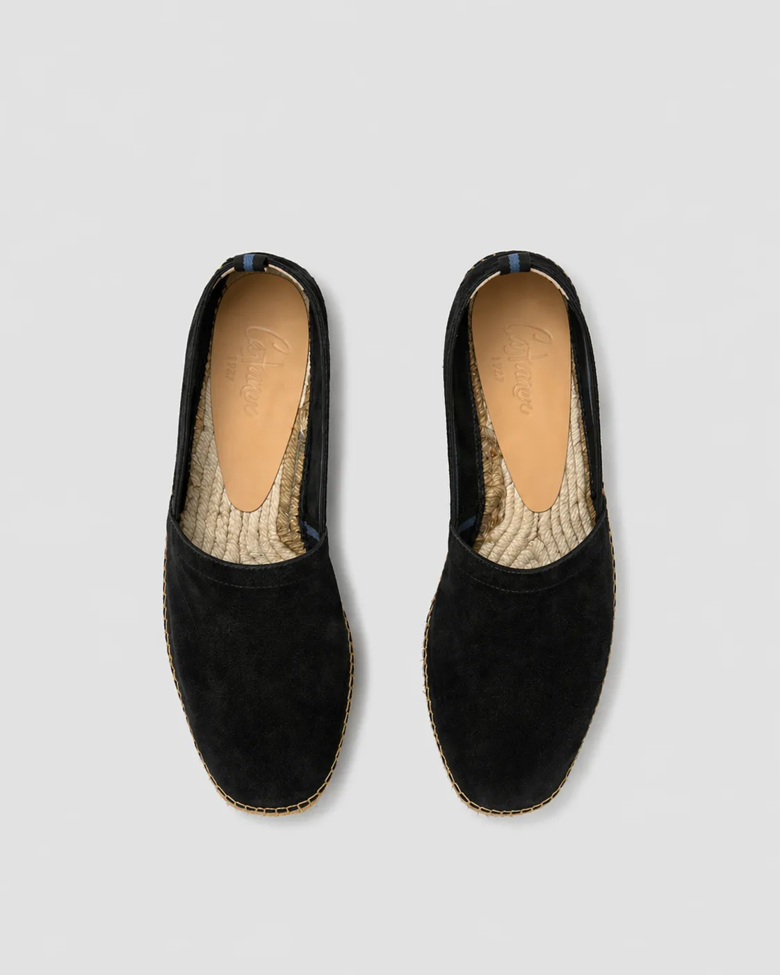 Castaner Pablo T/186 espadrilles zwart suede
