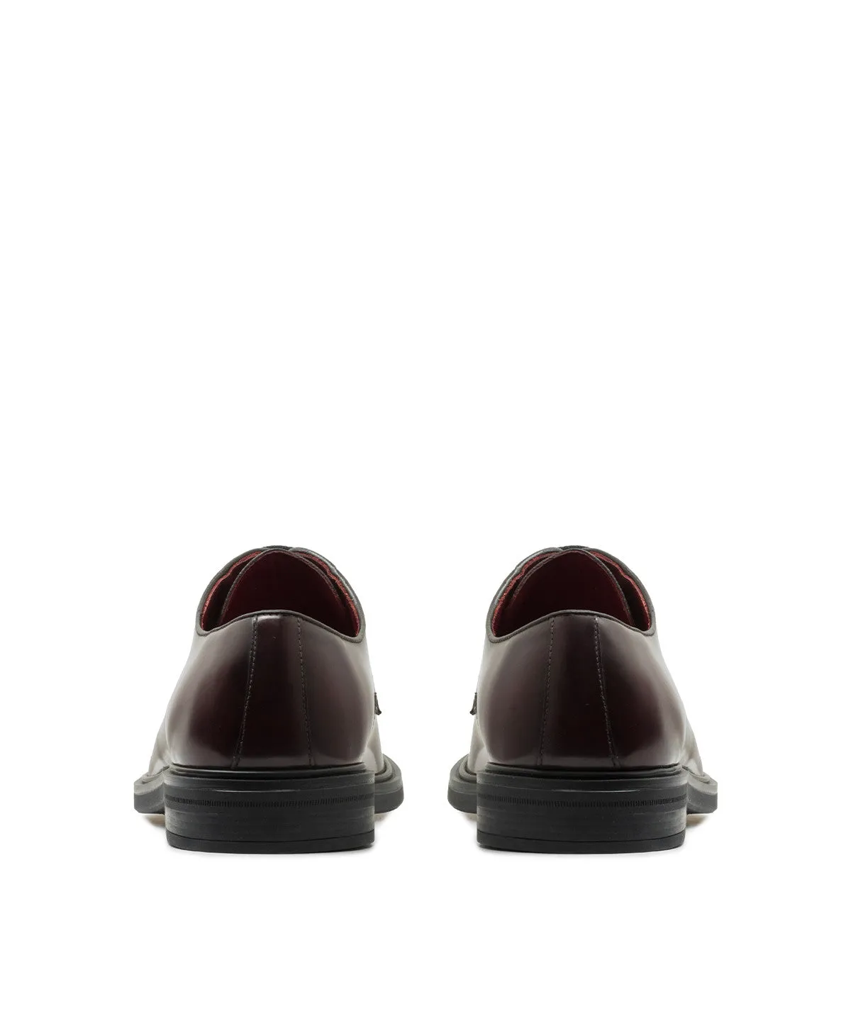 Finsbury Noham derby schoenen bordeaux leer breed