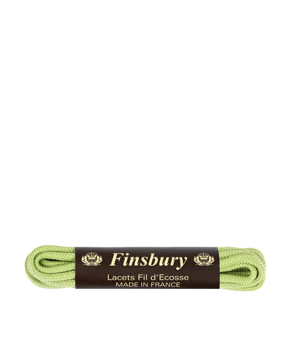 Finsbury ronde veters anijsgroen 75 cm katoen
