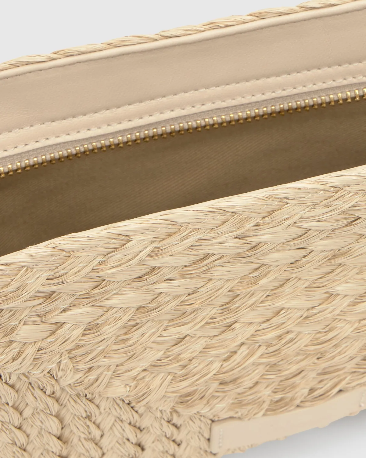 Castaner B. Bali 258 pochette raffia naturel rits