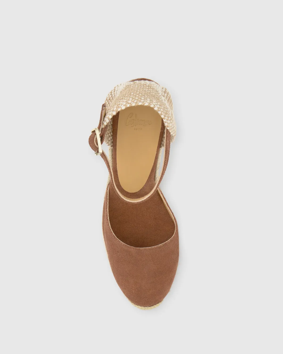 Castaner Carol/8ED/002 espadrilles pecan jute 11 cm