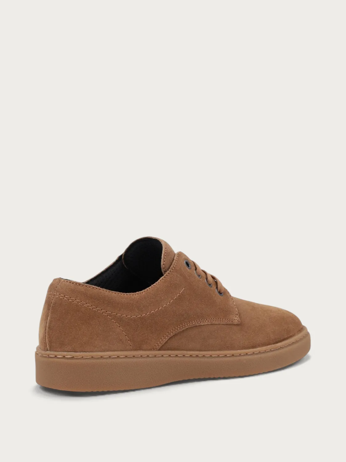 Frau Verona derby veterschoenen suede bruin