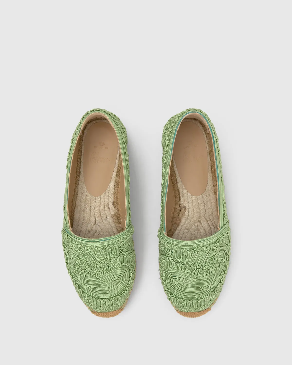 Castaner Kenda Paisley Etro T/271 espadrilles groen rayon