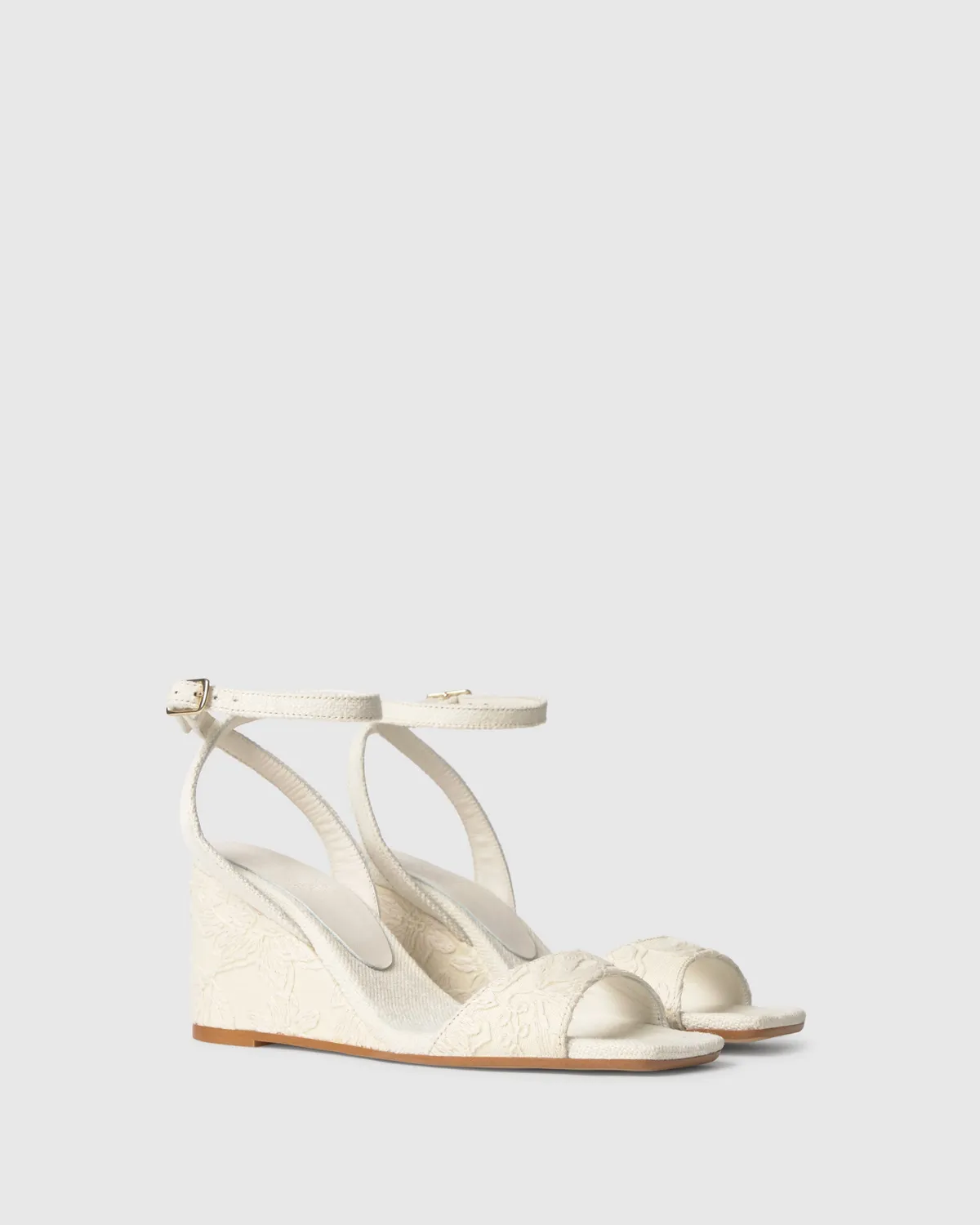 Castañer BRUNELLA CSC/305 sandalen ecru jacquard