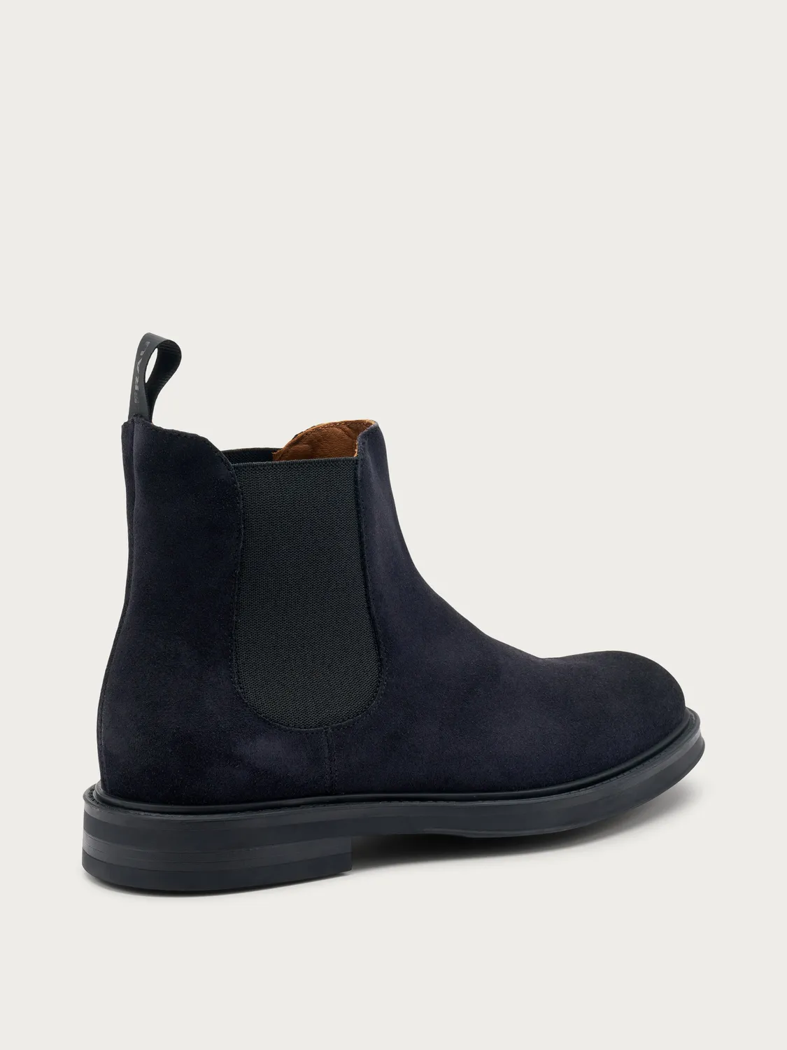 Frau Verona Beatle chelseaboots blauw suède heren