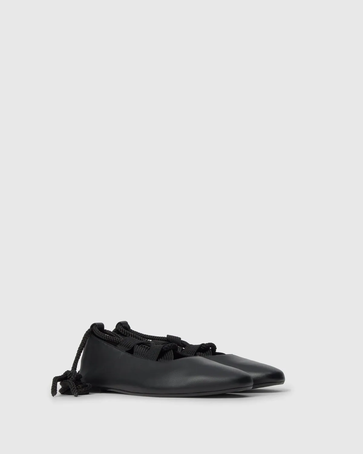 Castaner Havana 280 ballerina's zwart leer