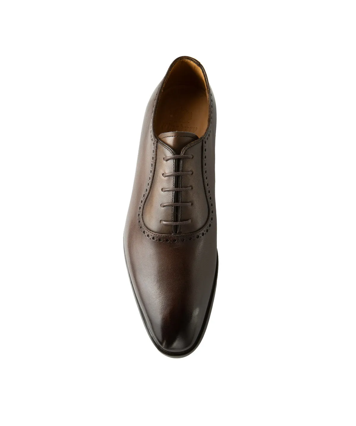 Finsbury Kenwood Oxford herenschoenen bruin patina