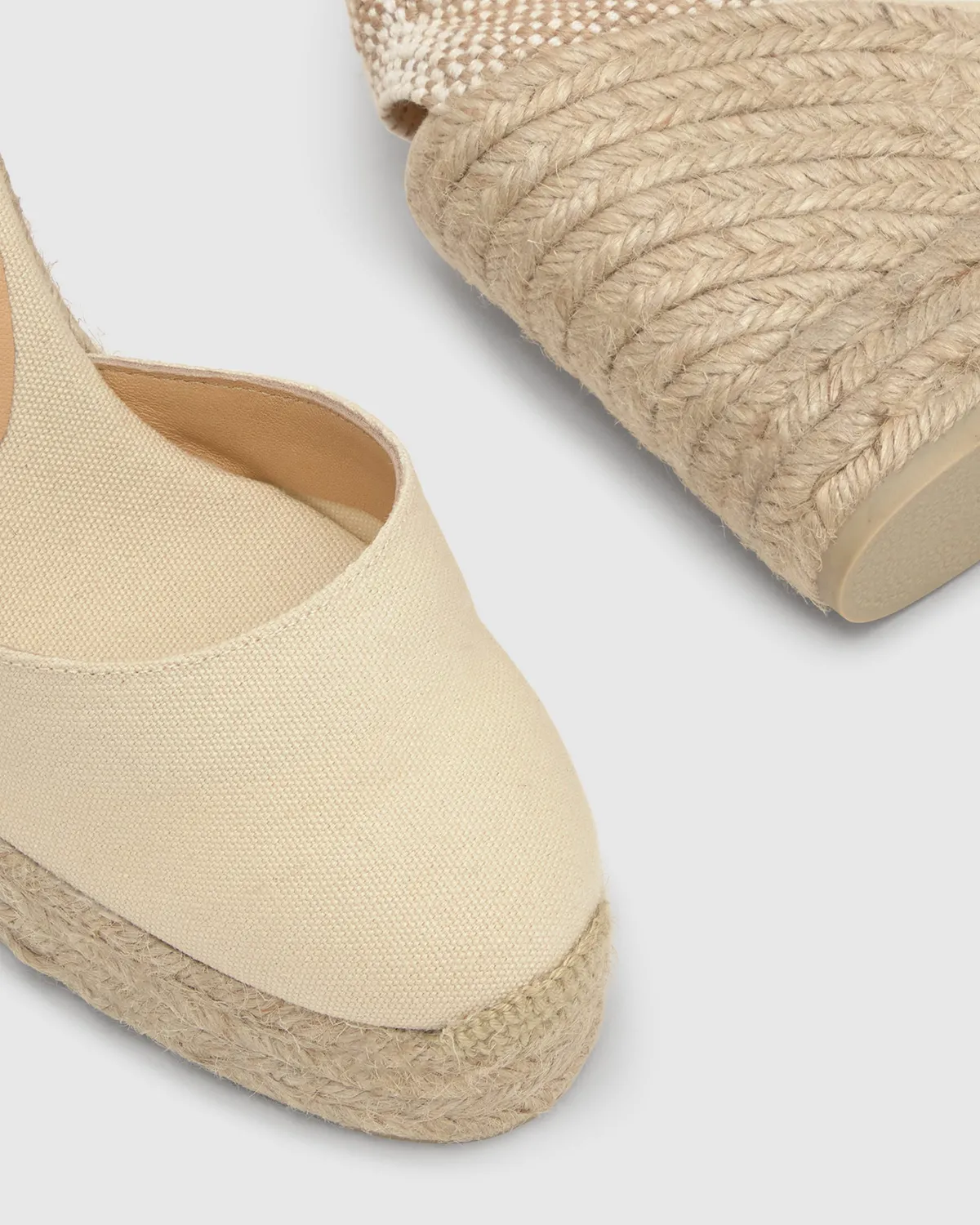 Castaner Carina 8ED/001 espadrilles ivory katoen