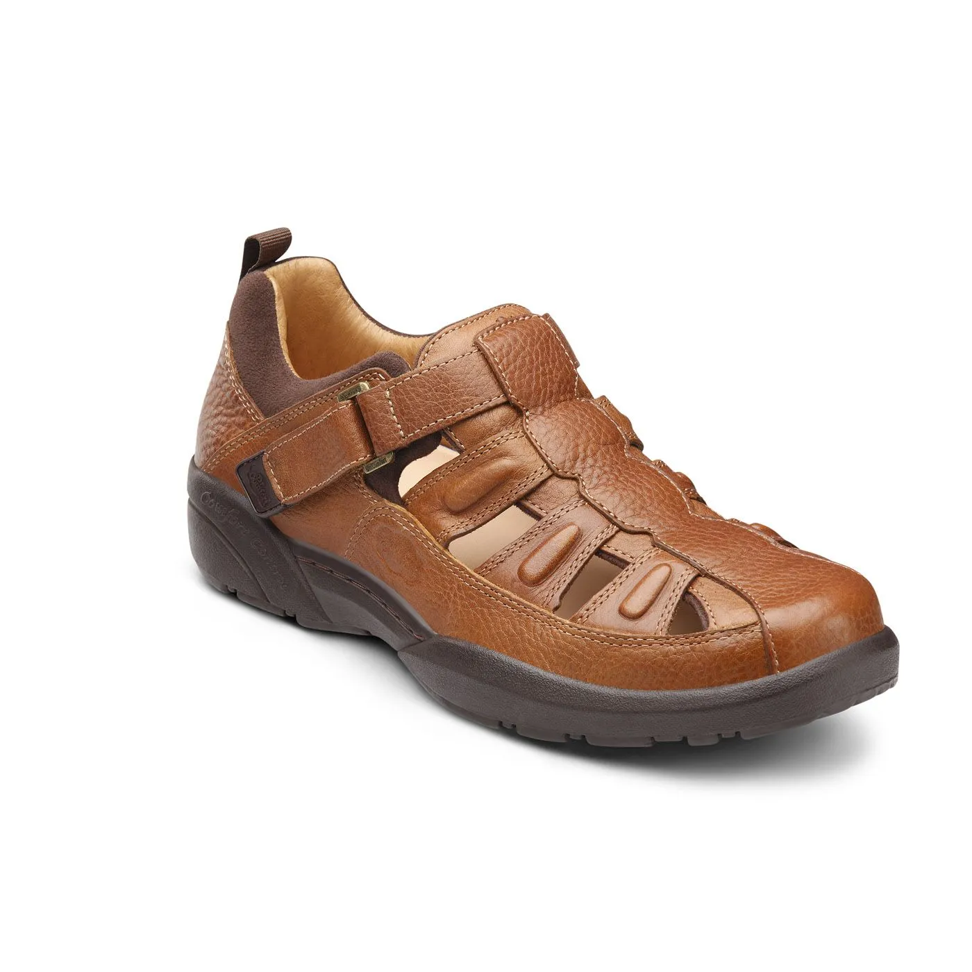 Dr. Comfort Fisherman sandaal volnerf leer verstelbaar