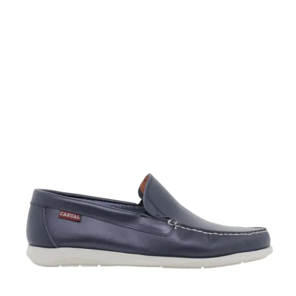 Donelli 1811 instappers blauw leer