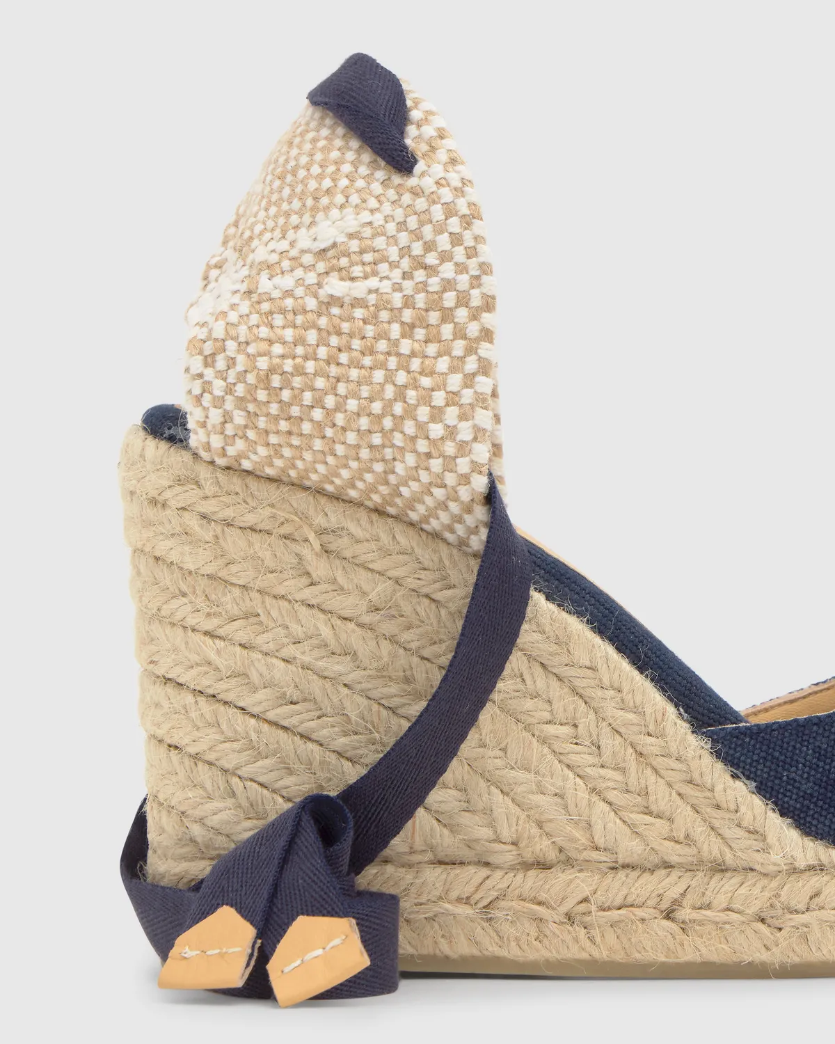 Castaner Carina CARINA/8/002 espadrilles oxford 9 cm wig