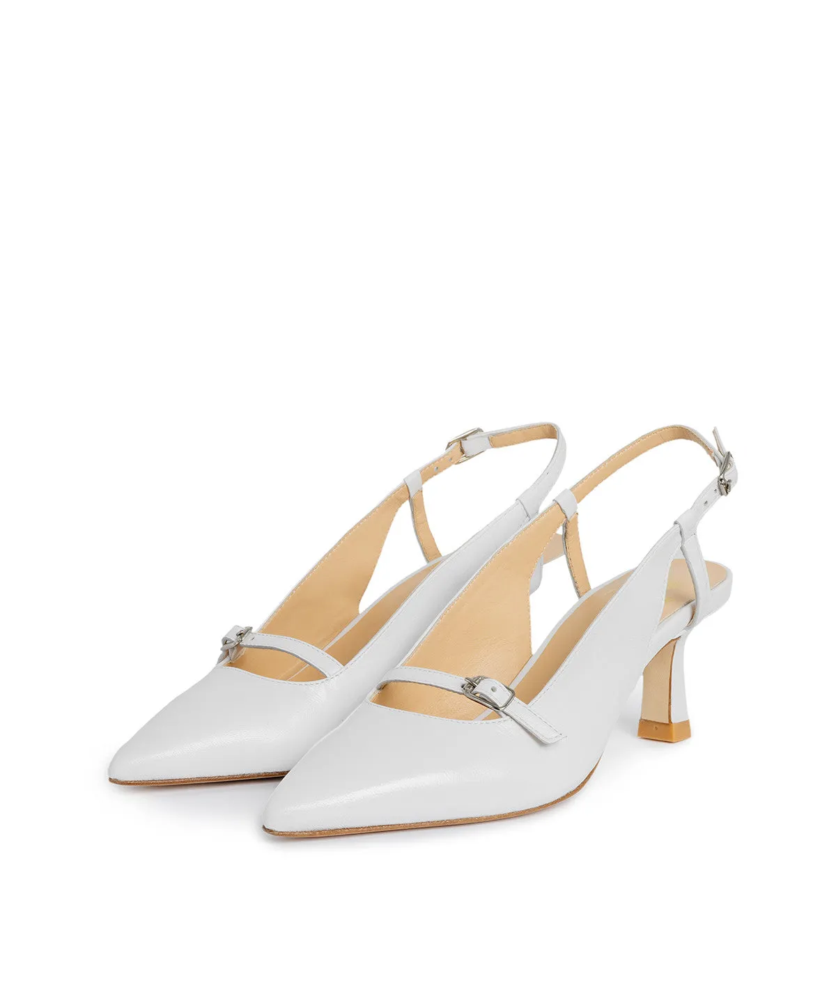 Finsbury PARIS LISA pumps wit leer
