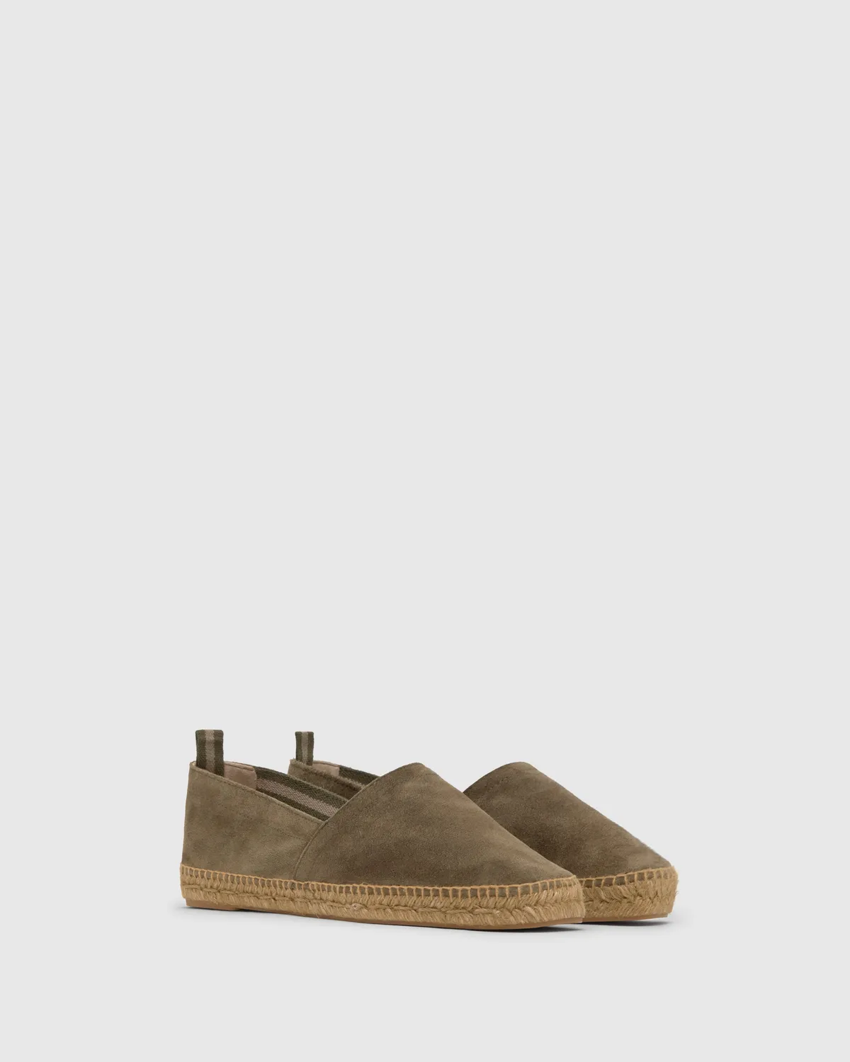 Castaner Pablo T/186 espadrilles bosgroen suède