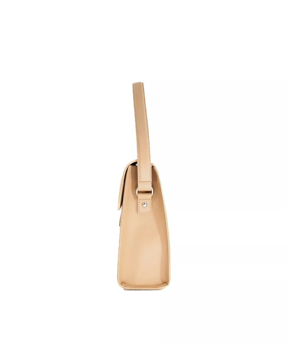 Finsbury FF35 handtas beige leer 13 inch laptop