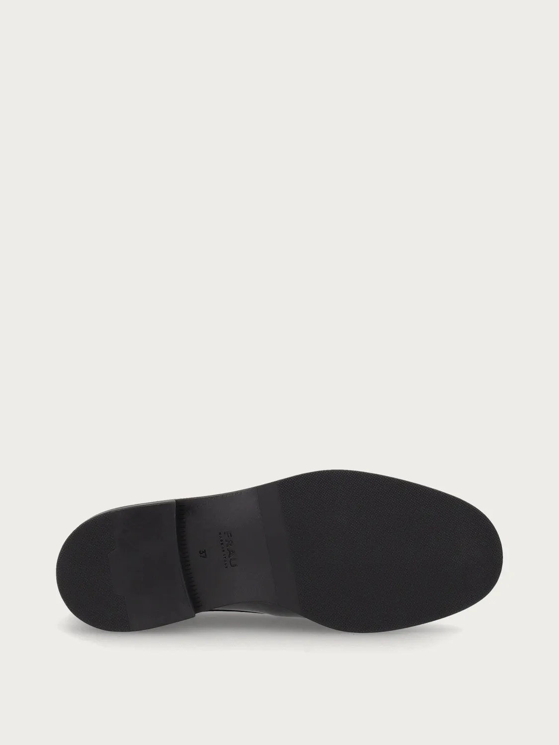 Frau Re-Genesis zwarte veterschoenen gerecycled leer dames