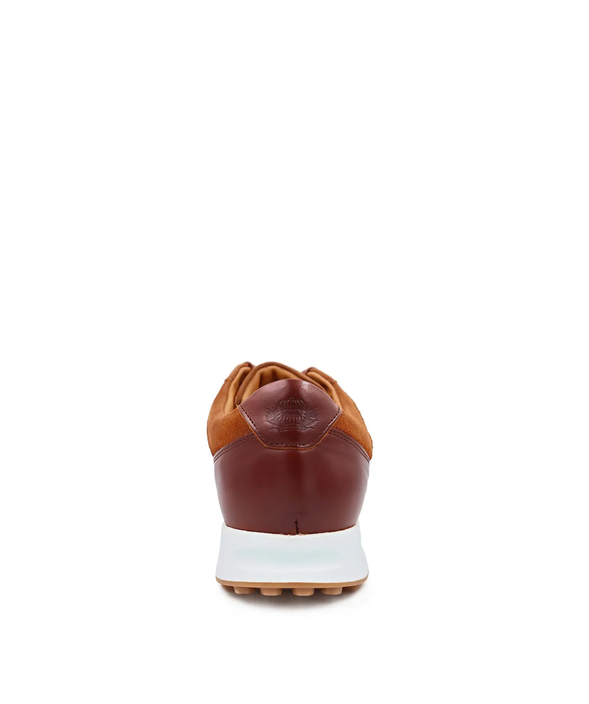 Finsbury SMITH sneakers bruin tweekleurig leer