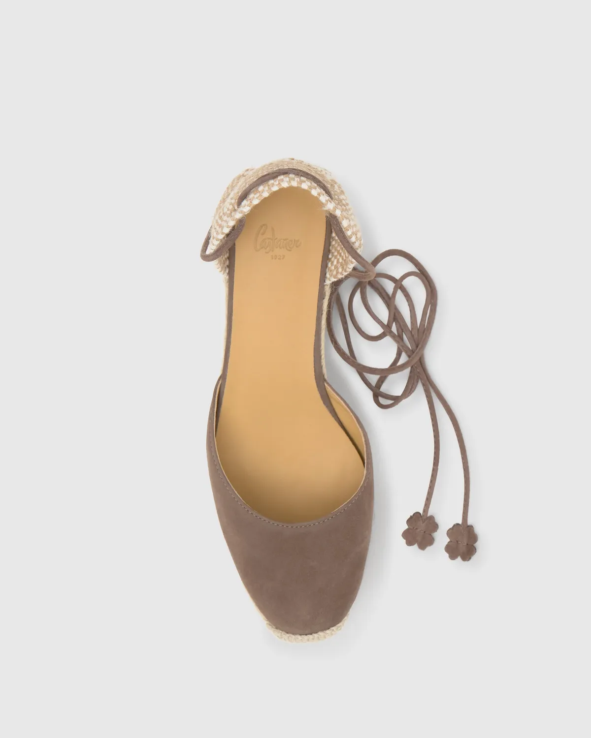 Castaner CARINA/6/007 espadrilles taupe suède