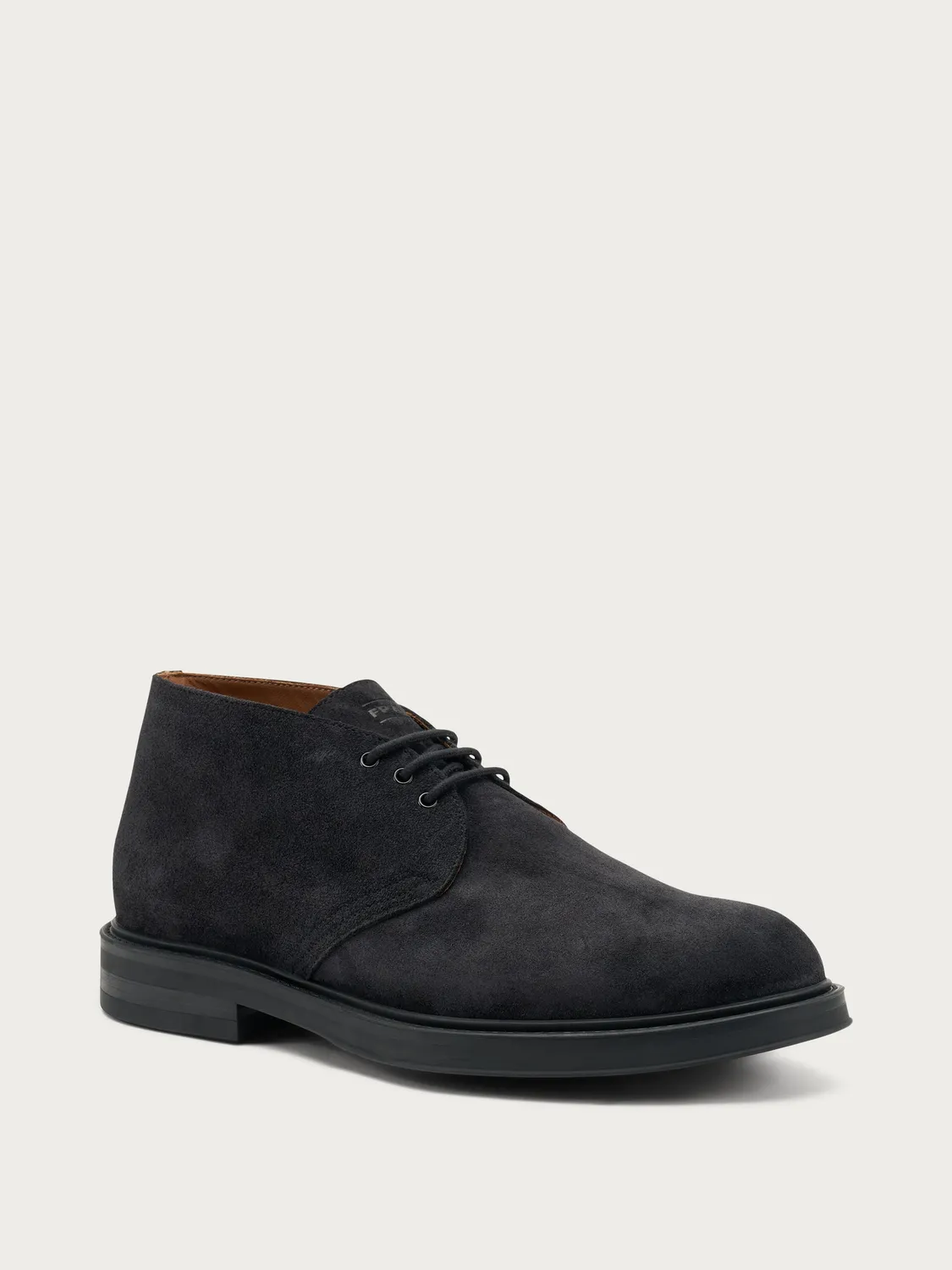 Frau Verona enkellaarzen blauw suede met veters heren