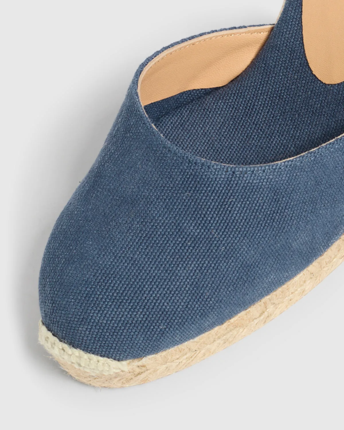 Castaner Carina 8/002 espadrilles donkerblauw canvas 9 cm
