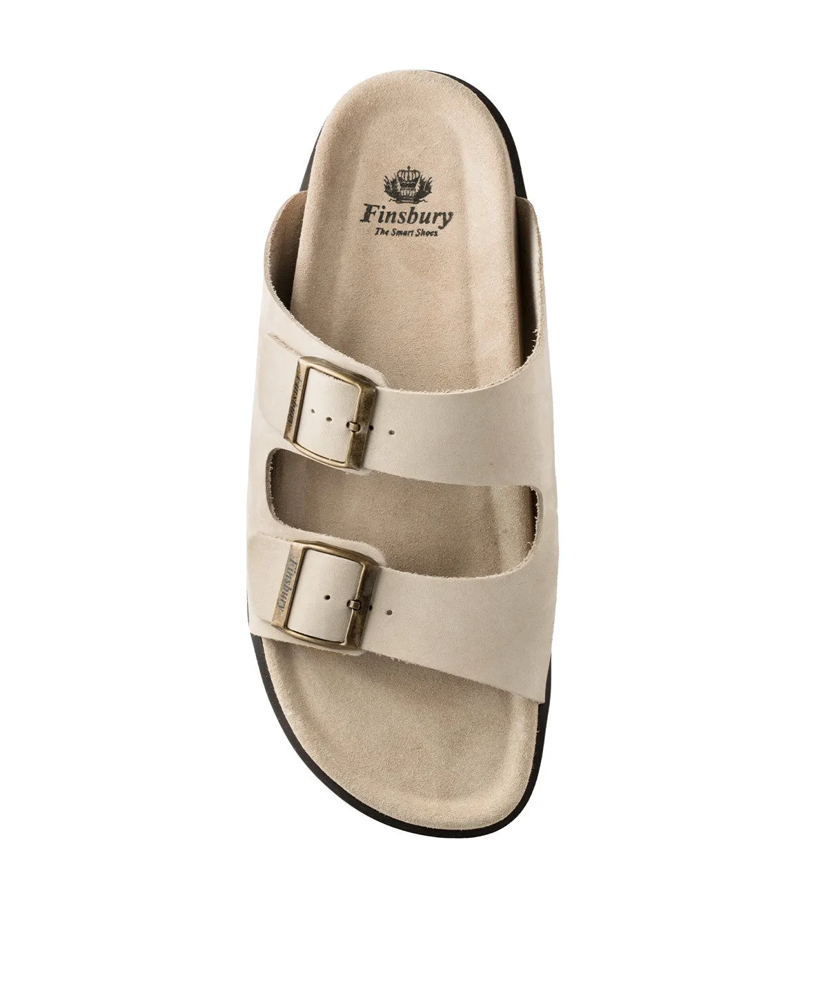 Finsbury Diego sandalen beige suède