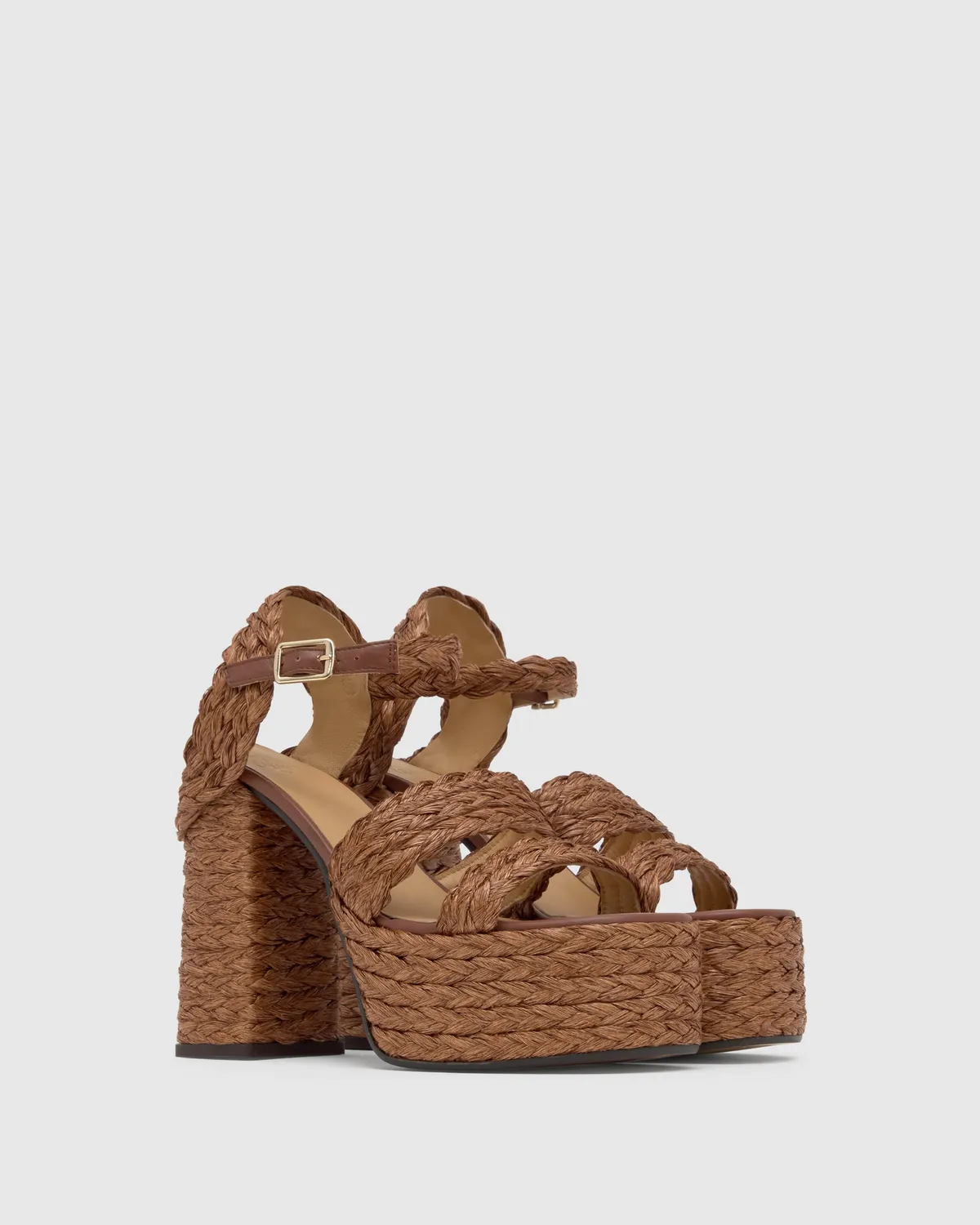 Castaner Fresa 258 sandalen bruin raffia