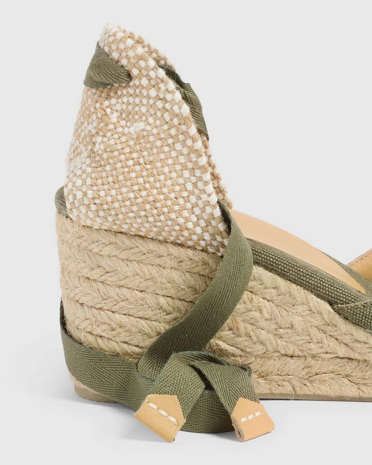 Castaner Carina 6/002 espadrille olive canvas
