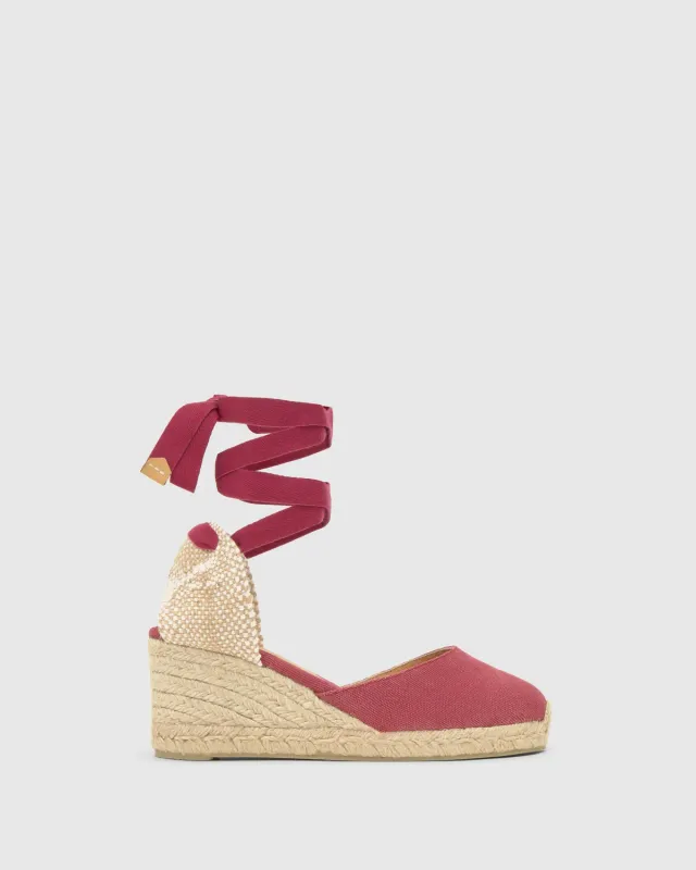Castaner Carina 6 002 espadrilles merlot katoen