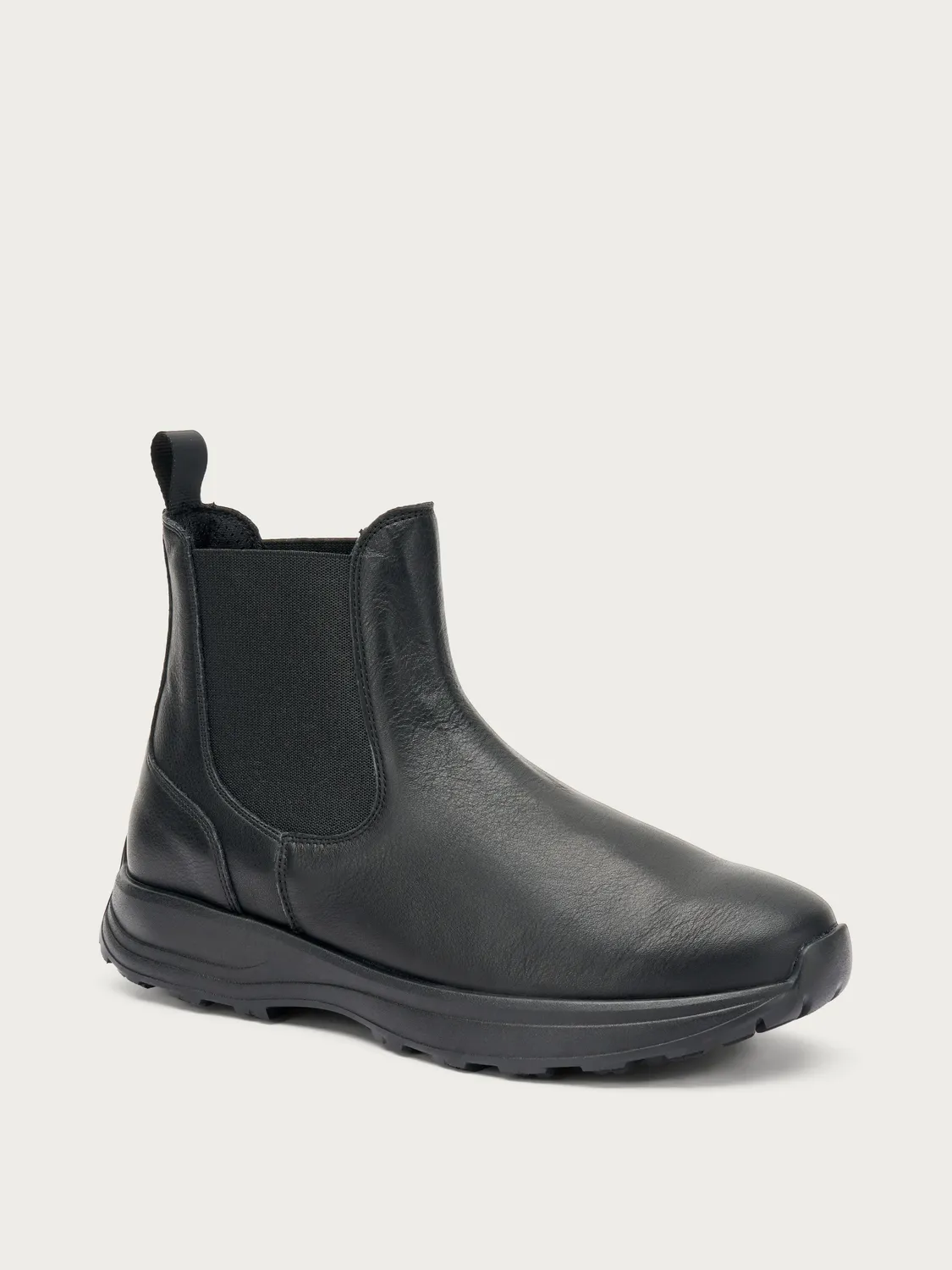 Frau Comfort Tech Beatle boots chelseaboots zwart leer