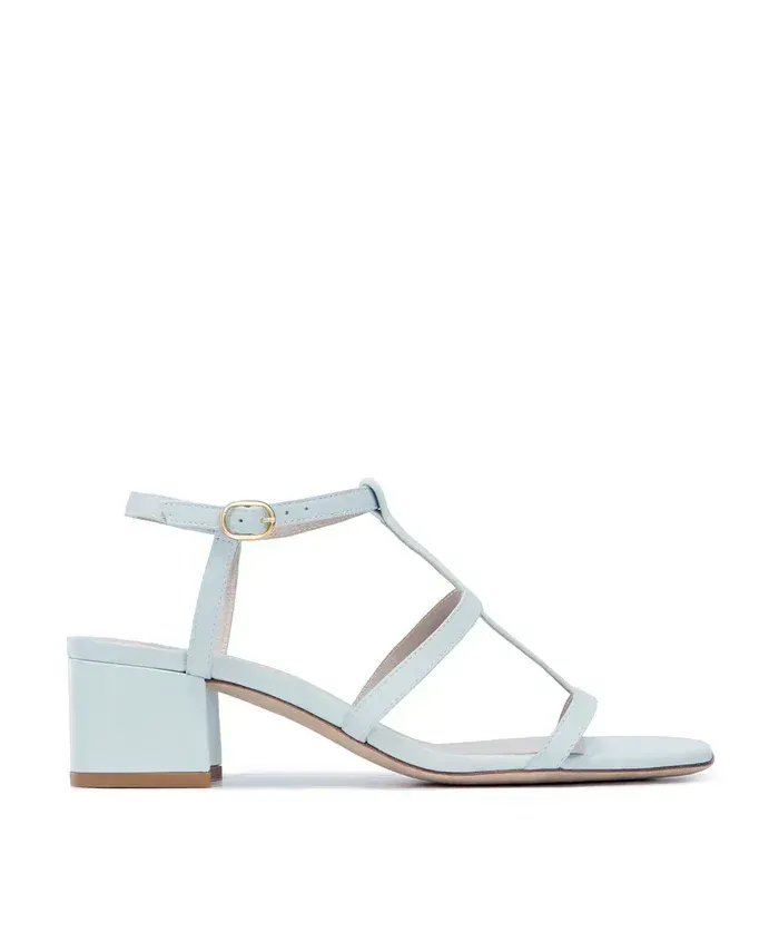 Finsbury Laura sandalen blauw leer dames 4cm