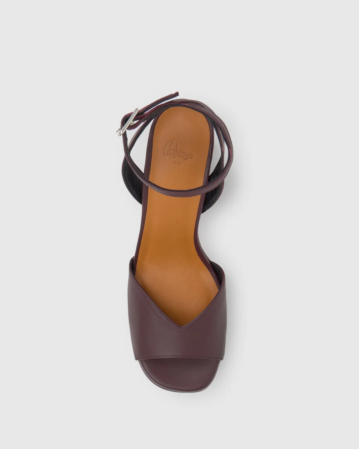 Castaner Fibi 280 sandaal bordeaux – hak 13 cm