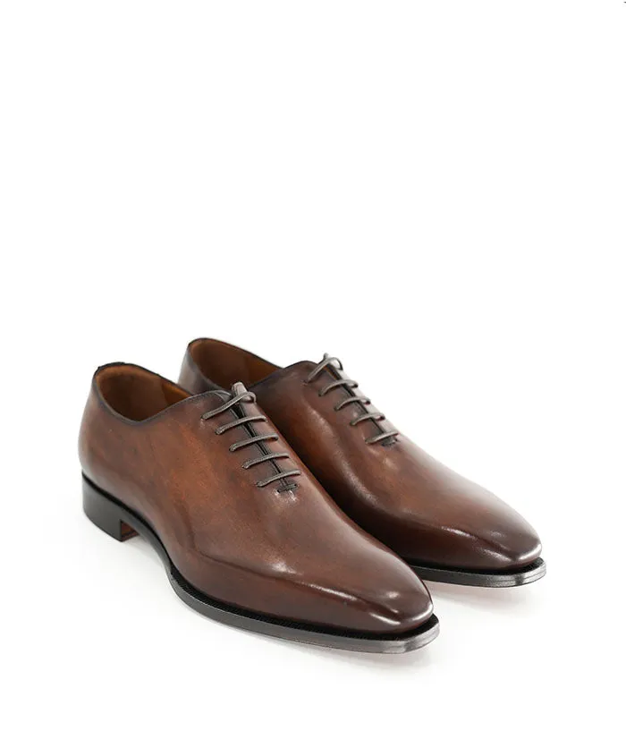 Finsbury Romeo Oxfords Bruin Patina Leer