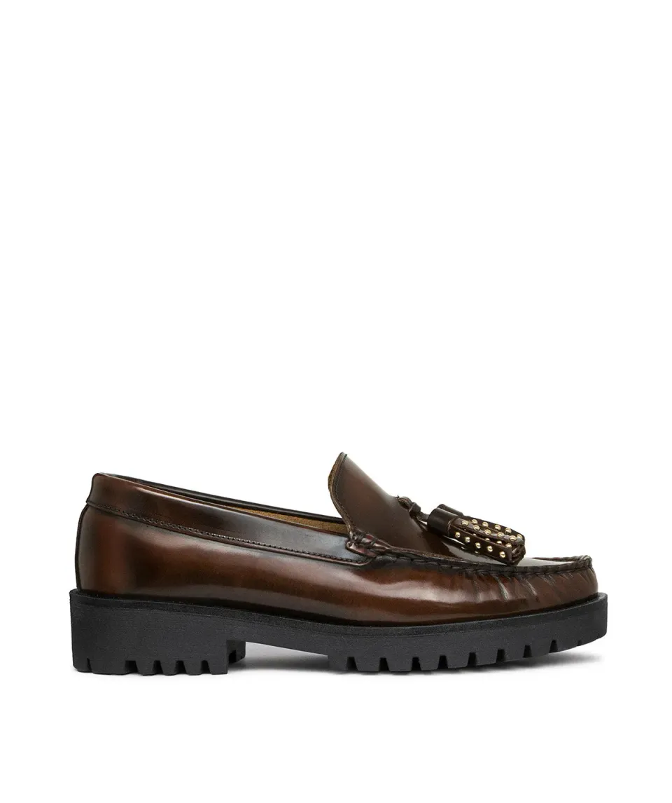 Finsbury Ariane loafers bruin leer