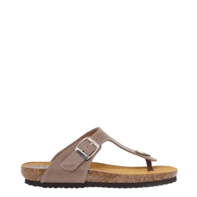 Donelli 502 slippers bruin leer dames