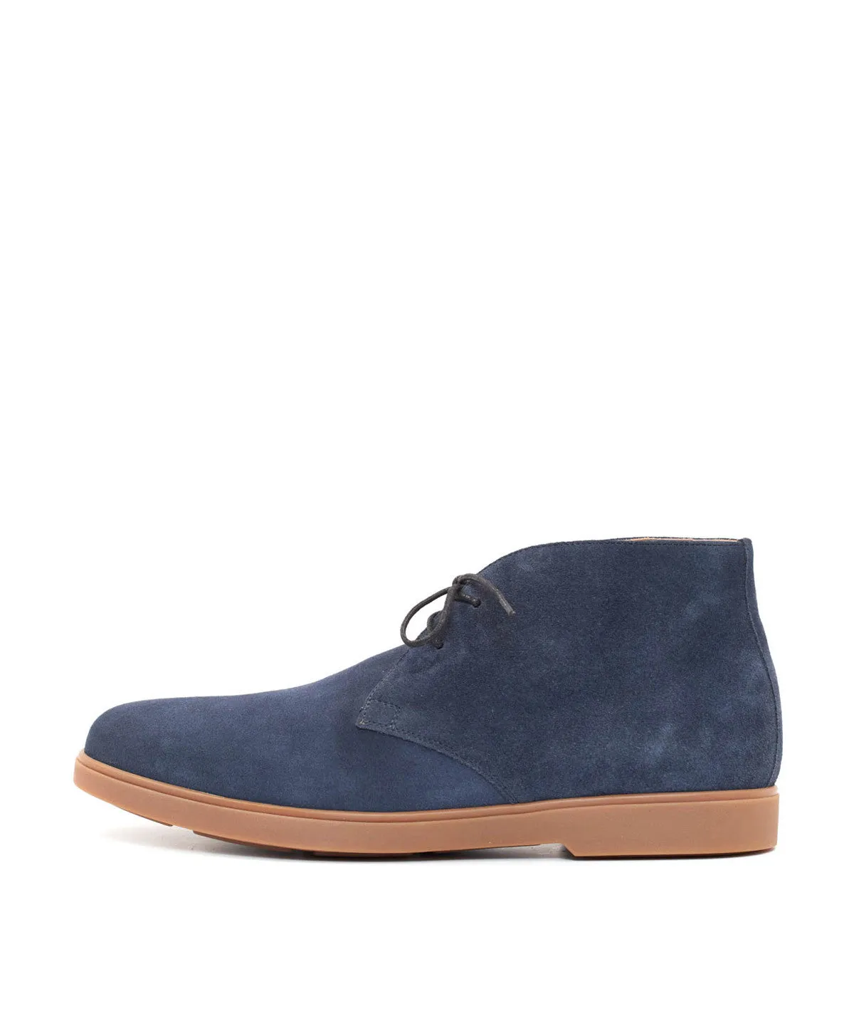 Finsbury Sahara enkellaarzen blauw suède 2-gaats
