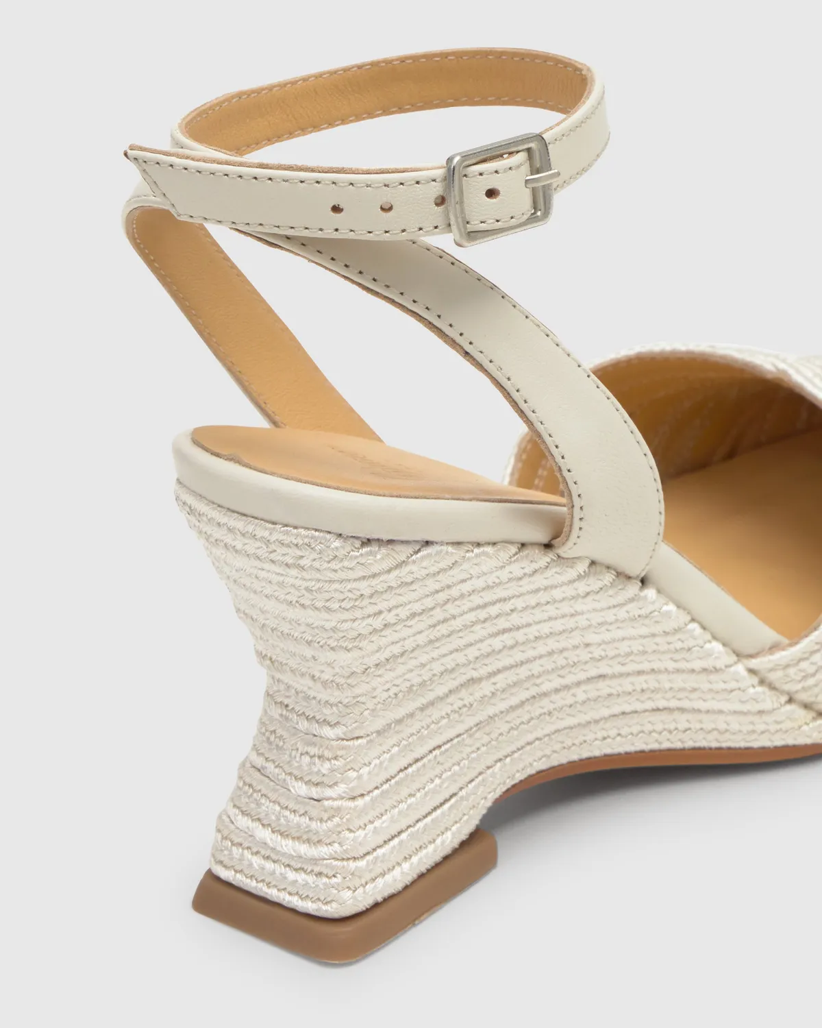 Castaner Joy 142 espadrilles wit sleehak 8 cm