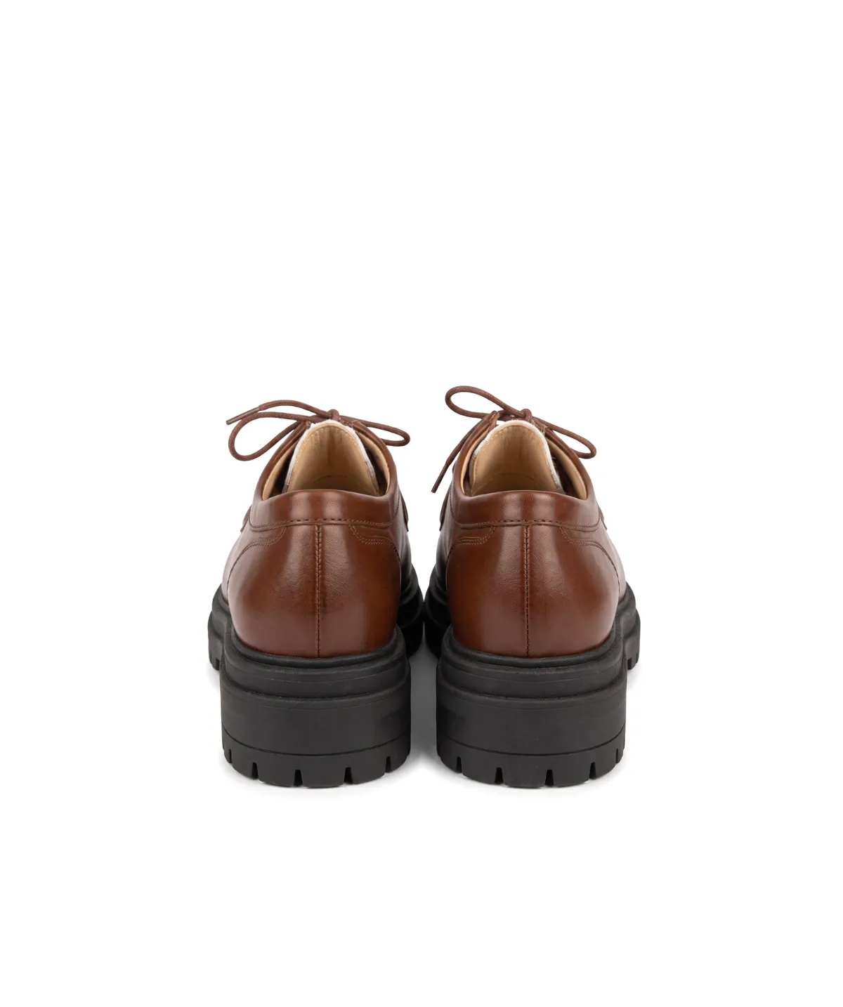 Finsbury EVA derby veterschoenen bruin leer