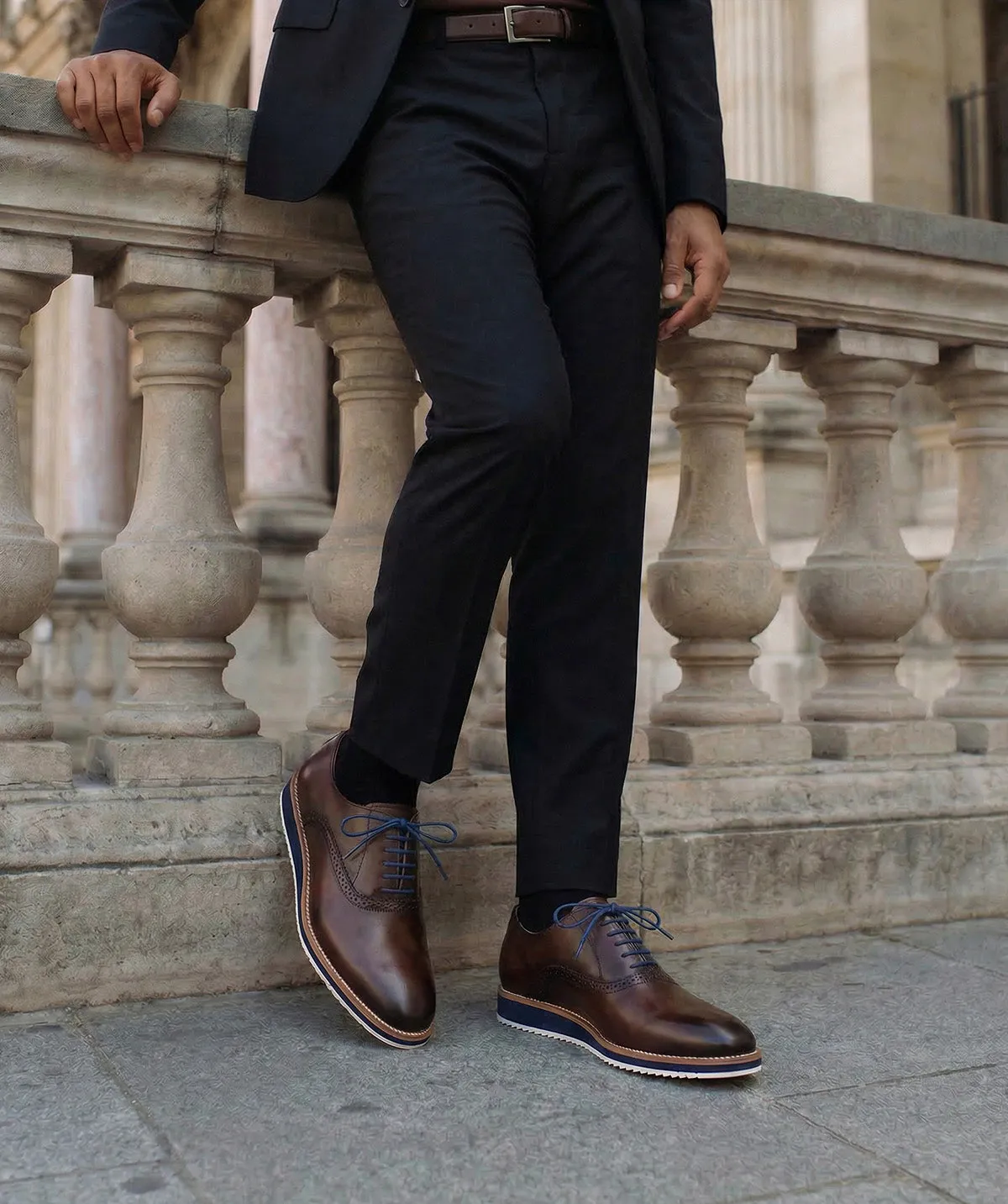 Finsbury Will Walnut Brown oxford schoenen bruin leer