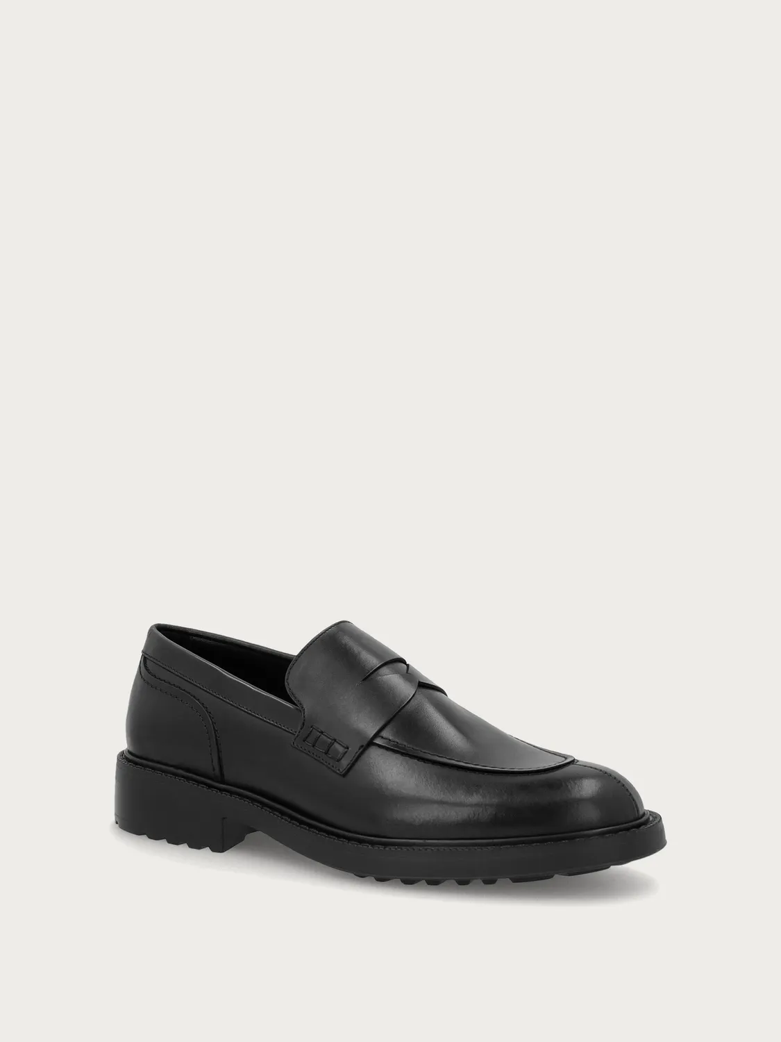 Frau Signature loafers zwart kalfsleer heren