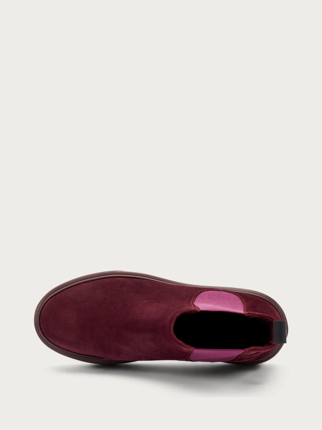 Frau Verona Beatle boots bordeaux suede dames