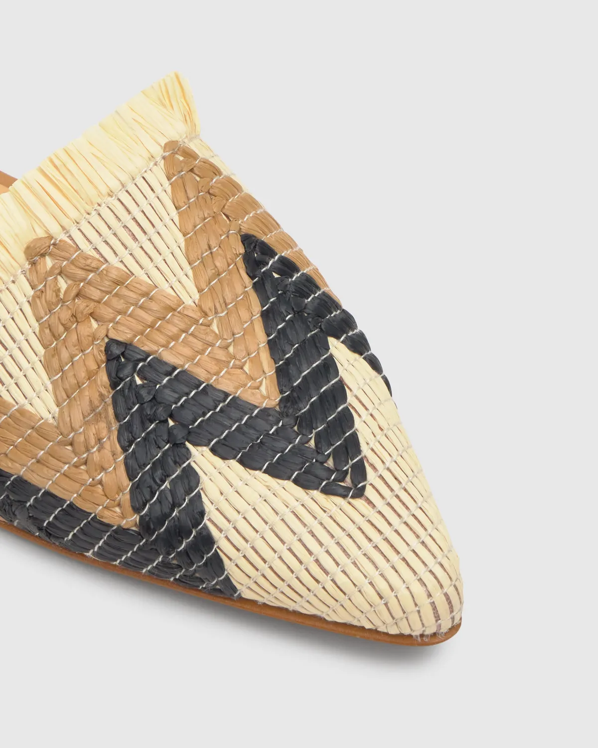 Castaner Berta 296 ballerina multicolor raffia