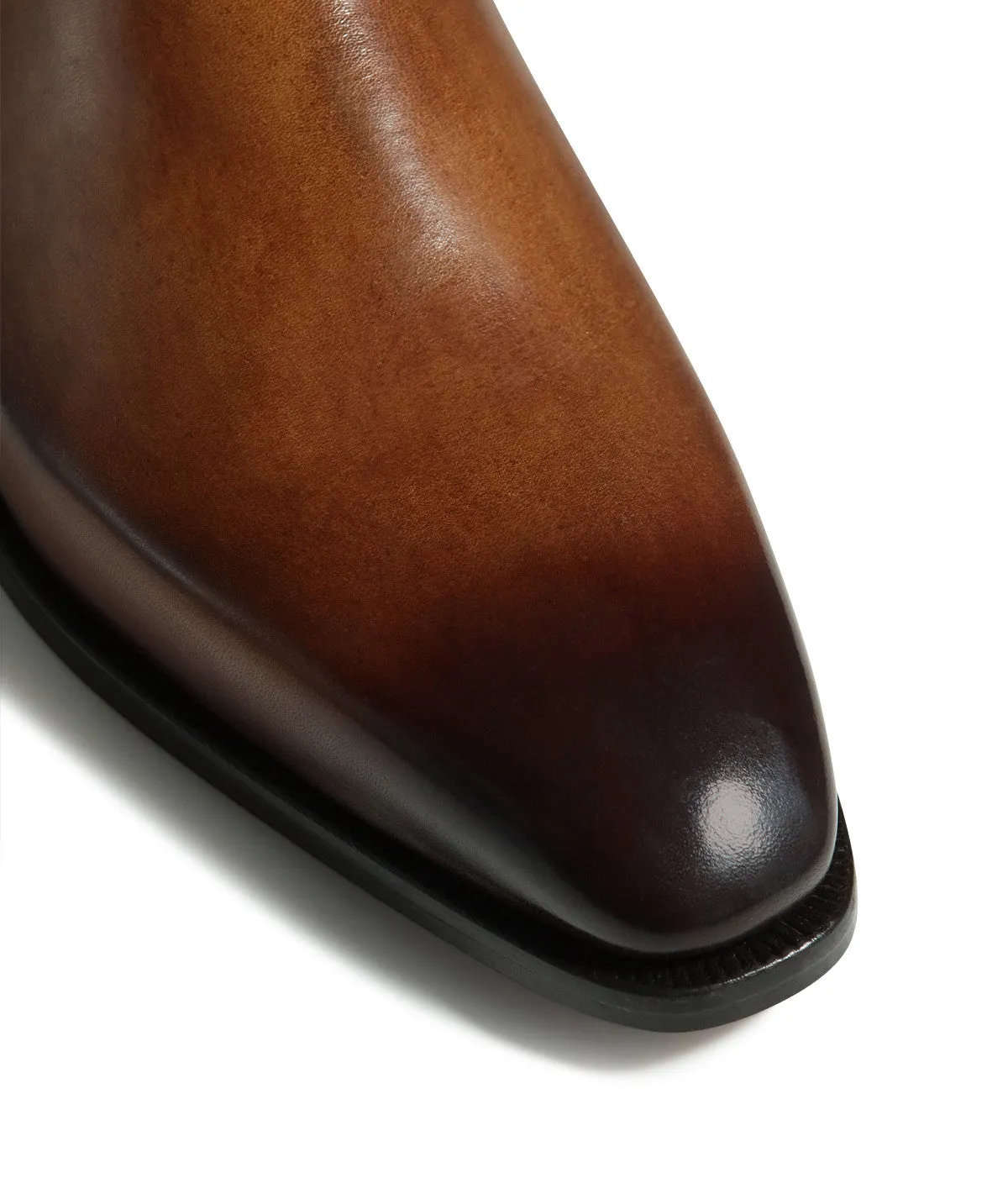 Finsbury Firenze enkellaarzen bruin patina leer